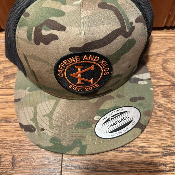 Caffeine and Kilos Trucker Hat - Picture 2 of 6